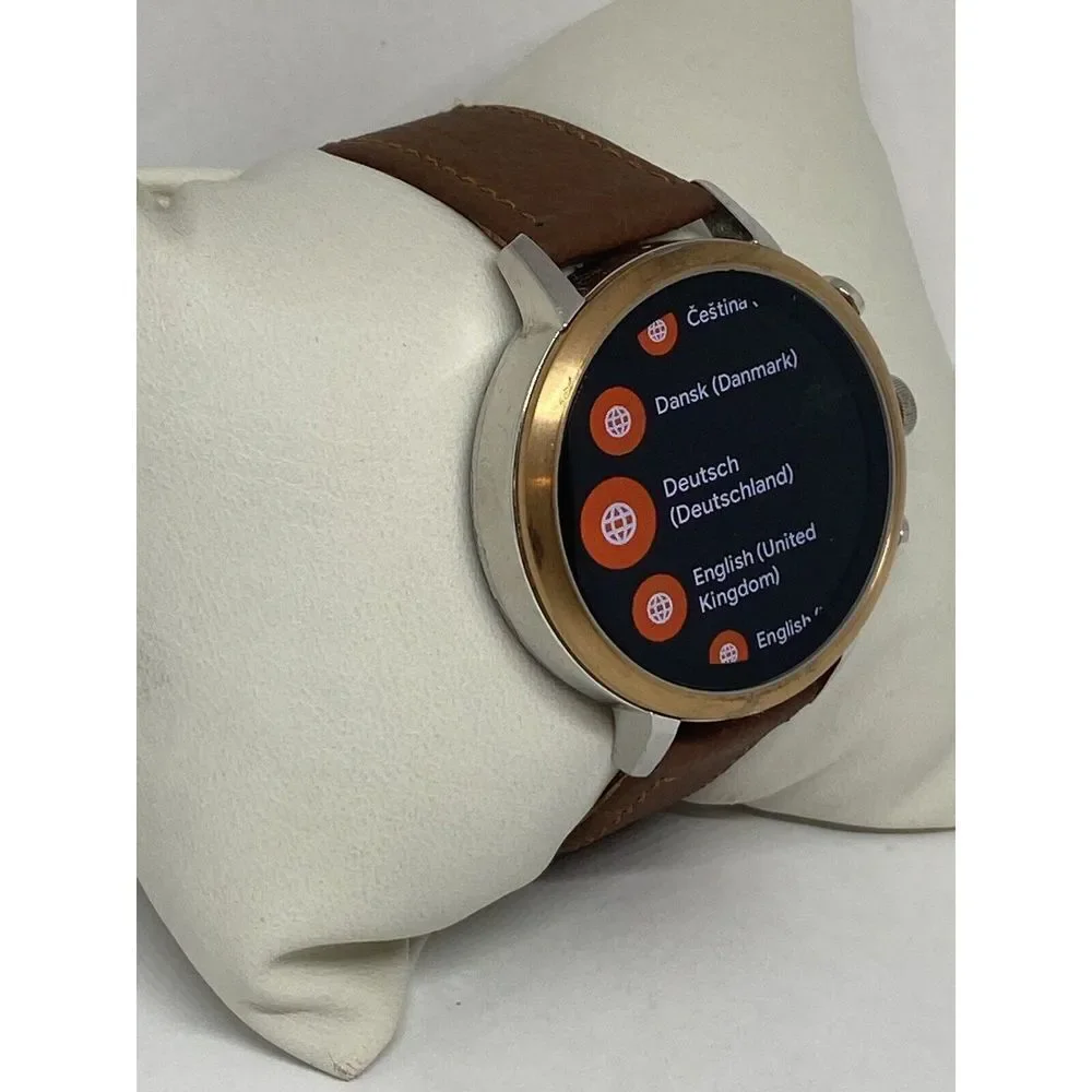 Fossil Gen 4 Authentic Digital Dial Smart Watch Custom Band FTW6016 DC87